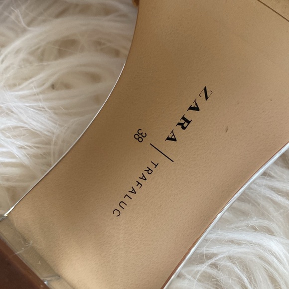 ZARA Trafaluc flip on sandals - Picture 8 of 13